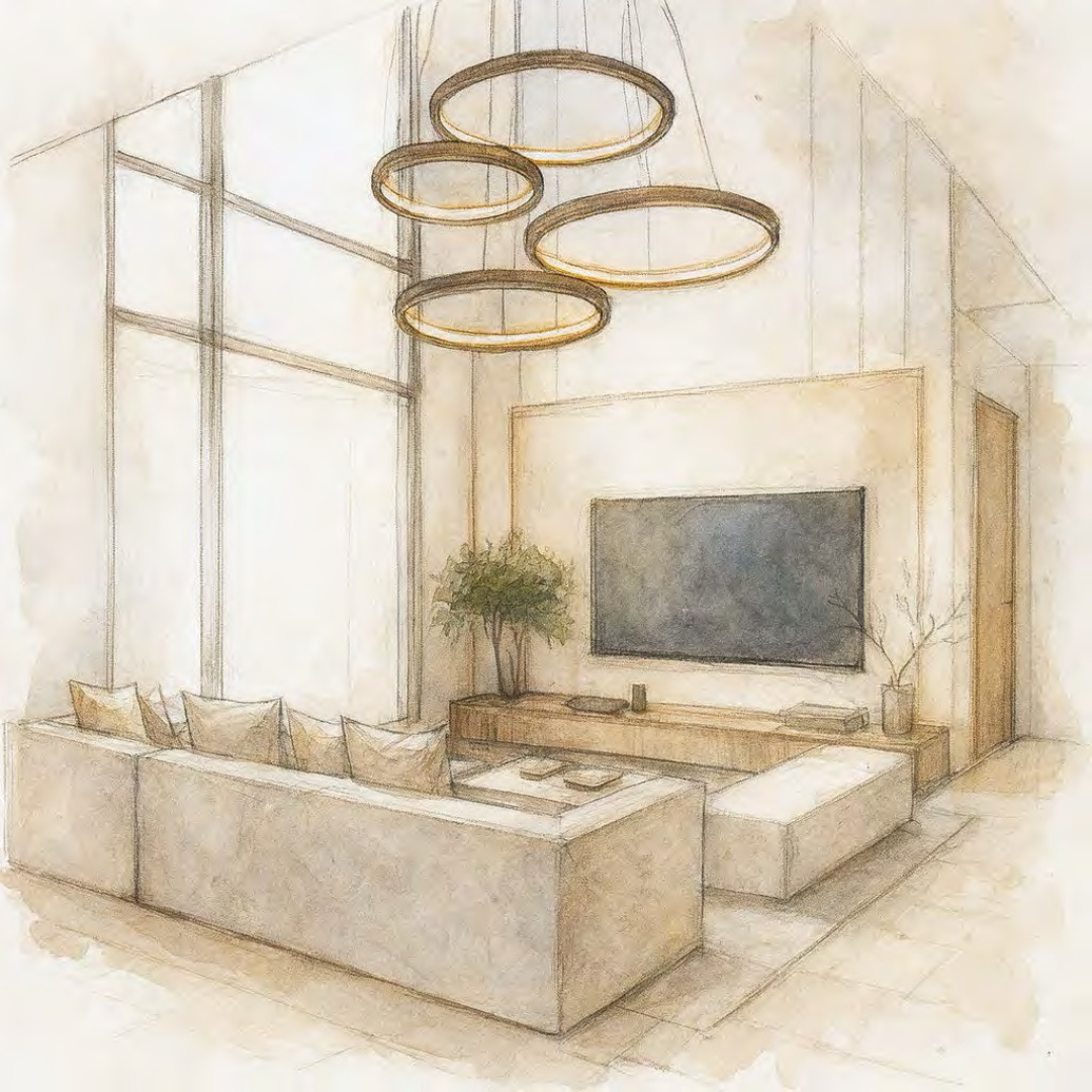 Interior Design Sketch